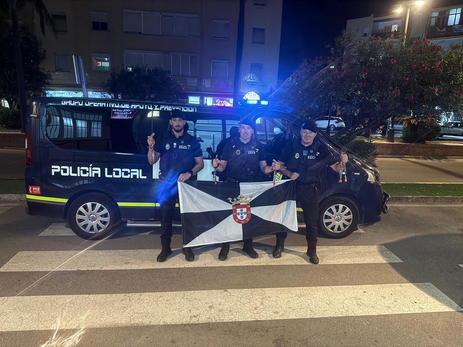 Agentes de la Policía Local.