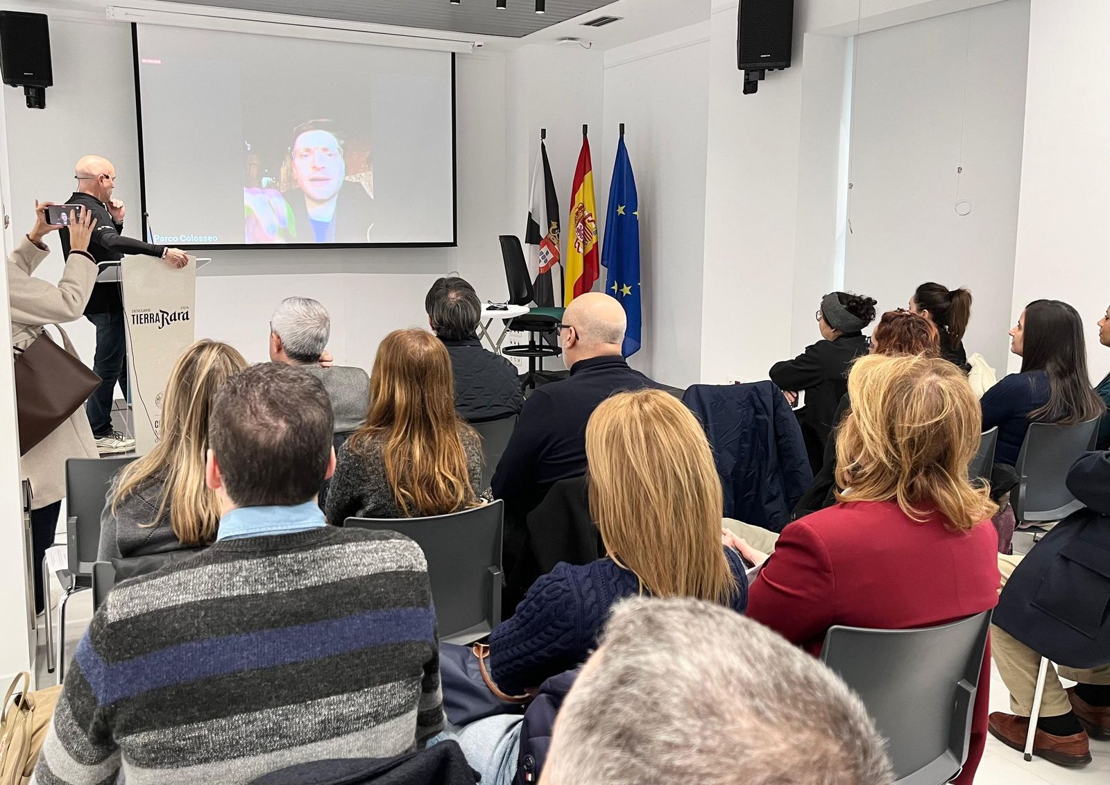 Presentación del proyecto que conecta Ceuta con Roma