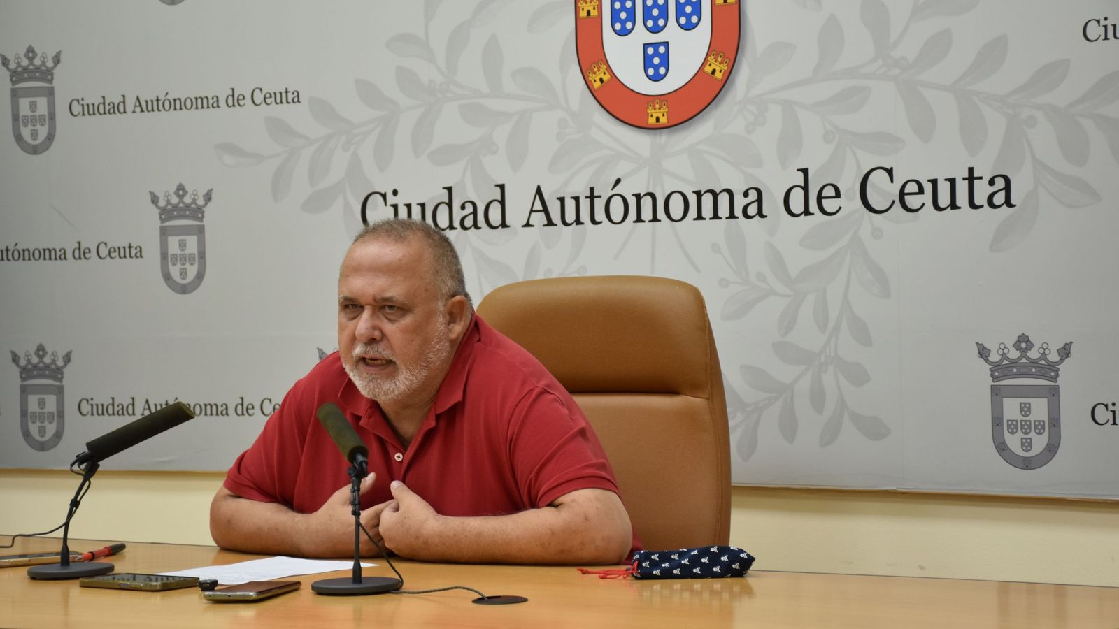 El responsable de UGT en el Ayuntamiento de Ceuta, Antonio Ramírez