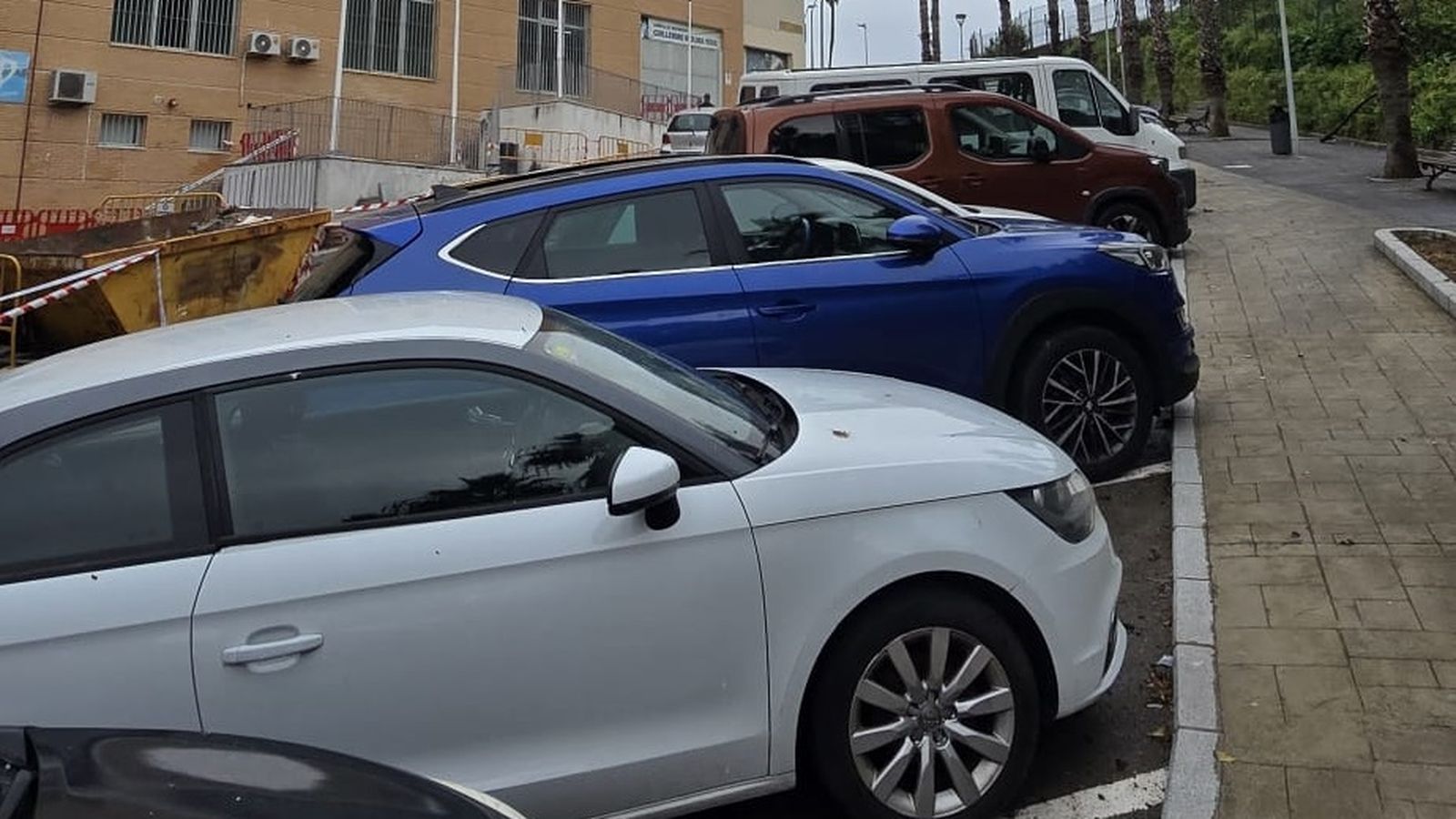 Zona en la que se han producido esta semana los actos vandálicos