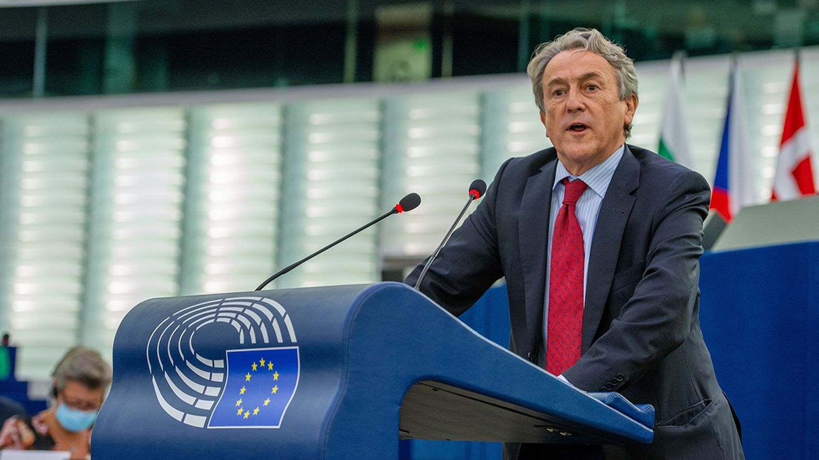 Hermann Tertsch en el Parlamento Europeo