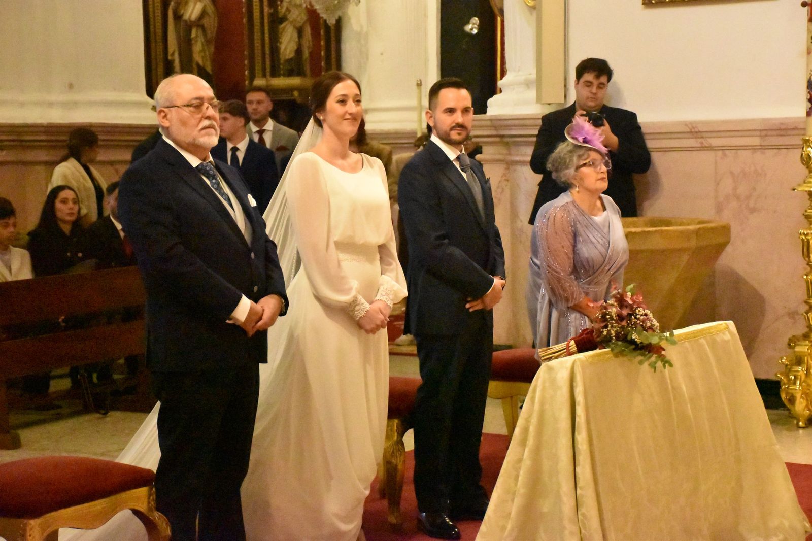 Alberto y Fabiola sellan su amor en el Santuario de Nuestra Señora de África