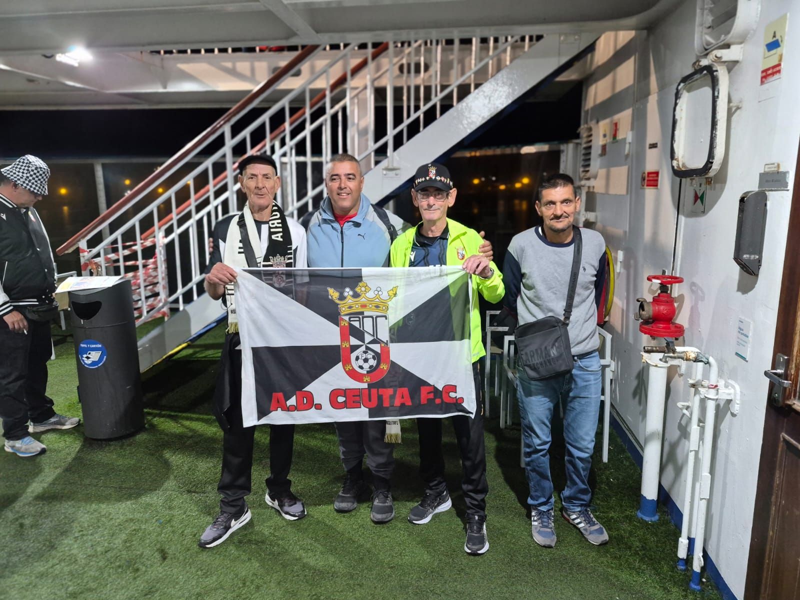 La afición de la AD Ceuta La afición de la AD Ceuta