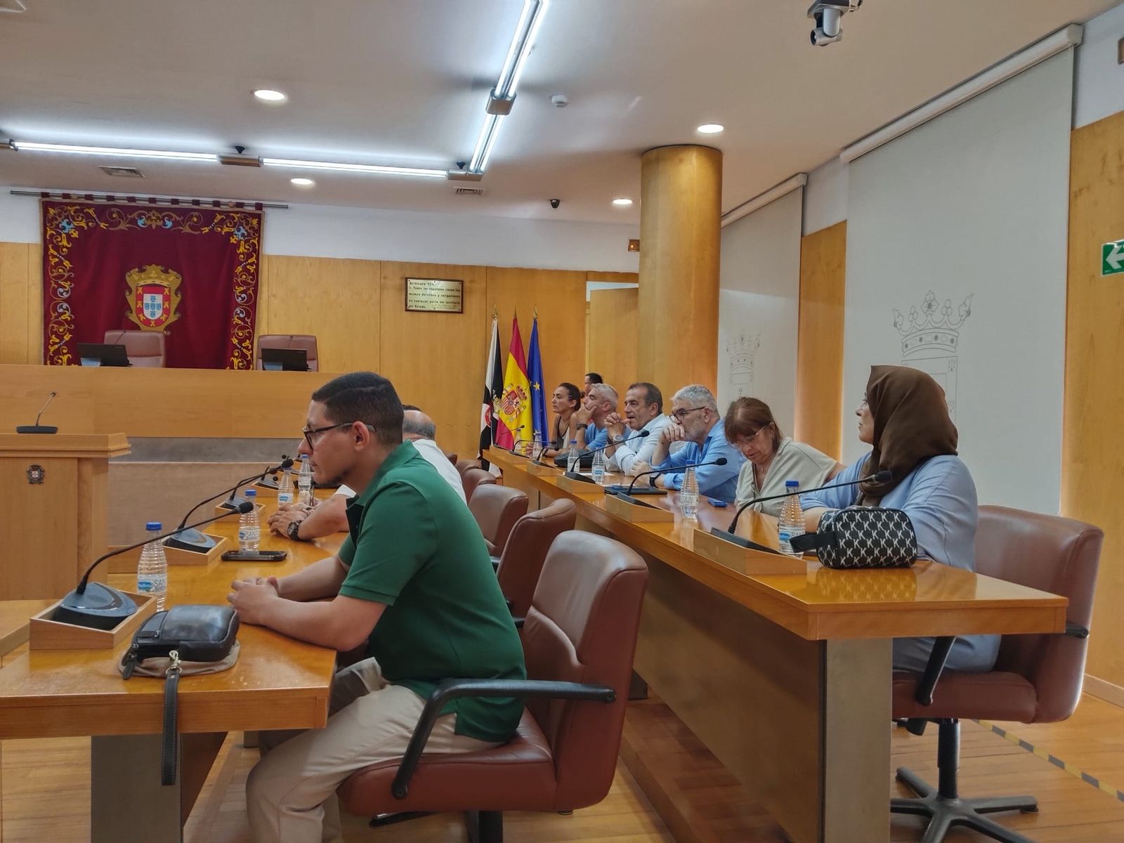 Un momento de la reunión entre la Ciudad y la FPAV