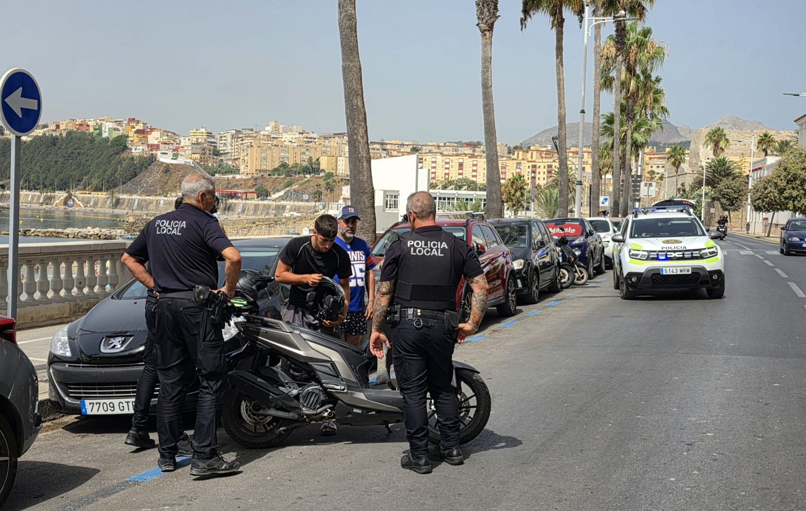 El accidente tenía lugar pasadas las 11.30 horas de este domingo