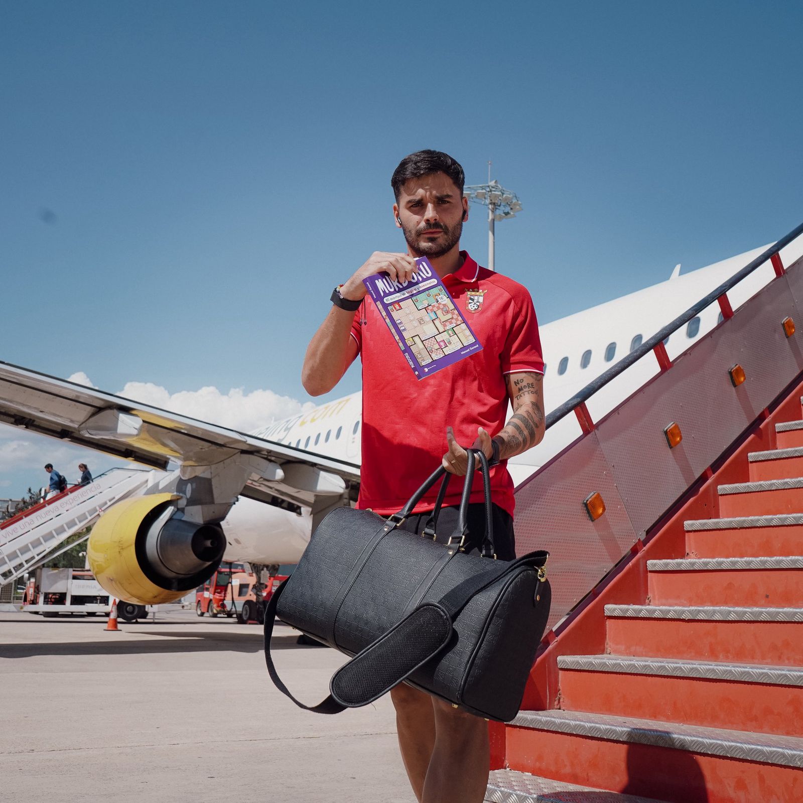 Así han viajado los jugadores caballa hasta Castellón