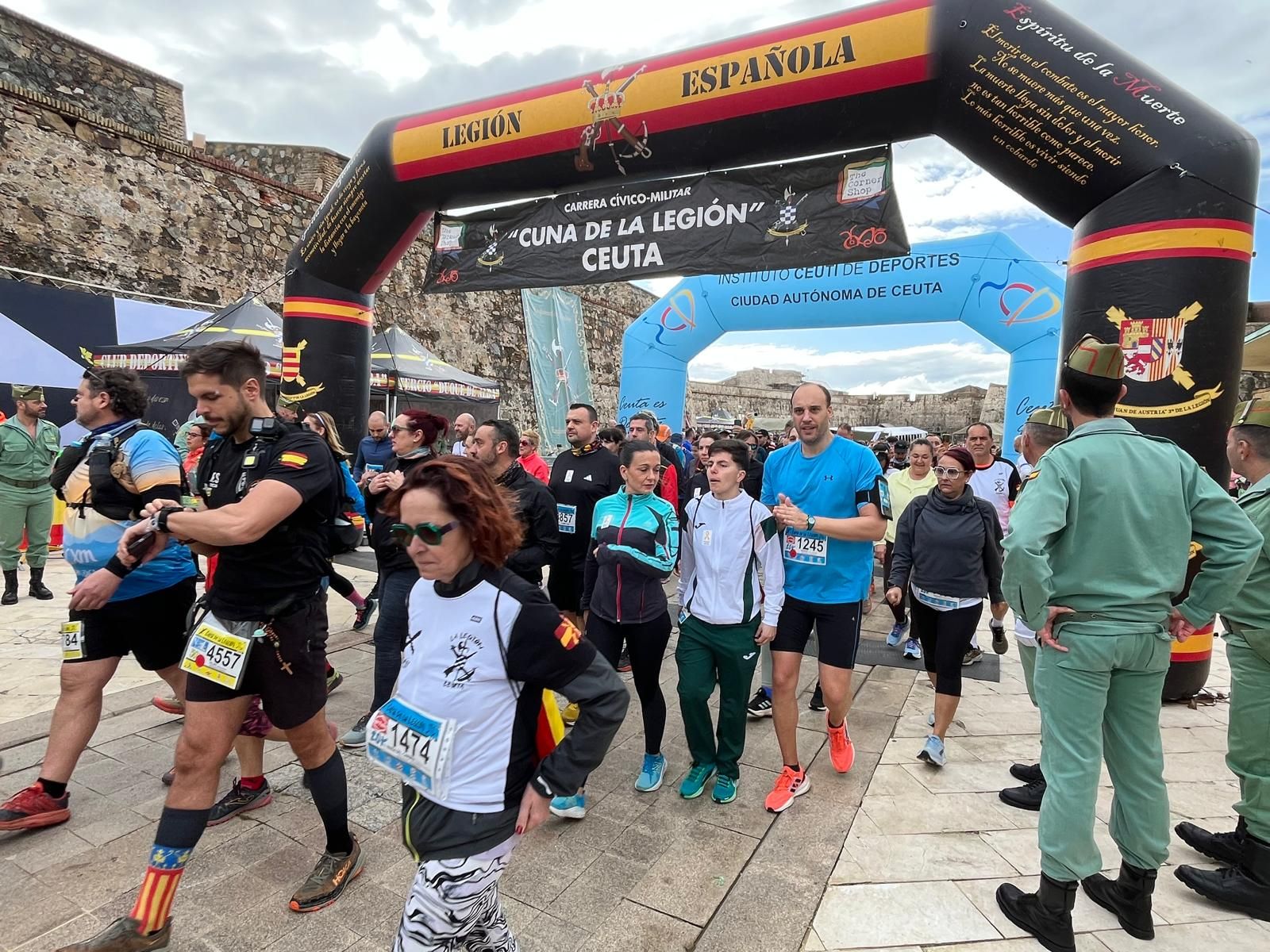 La previa y el inicio de la X Cuna de la Legión a través del objetivo de Reduan