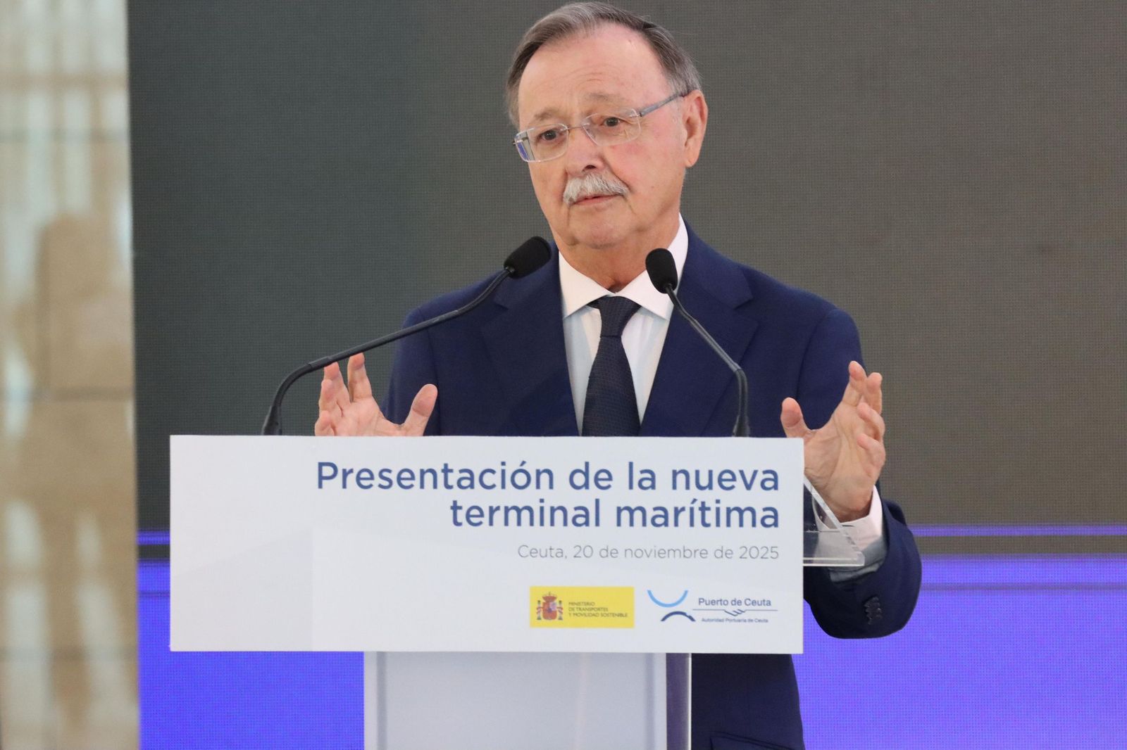 FOTOGALERÍA | Así fue la visita de Pedro Sánchez a Ceuta en la inauguración de la nueva Estación Marítima