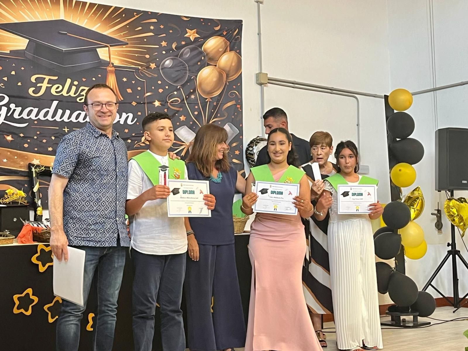 Graduación en el CEIP José Acosta