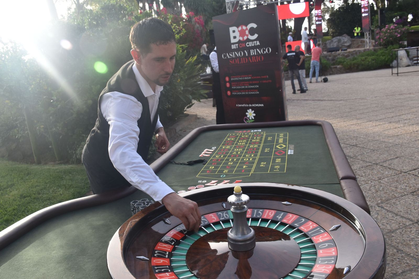Cóctel de despedida del Bet On Ceuta en el Parque Marítimo
