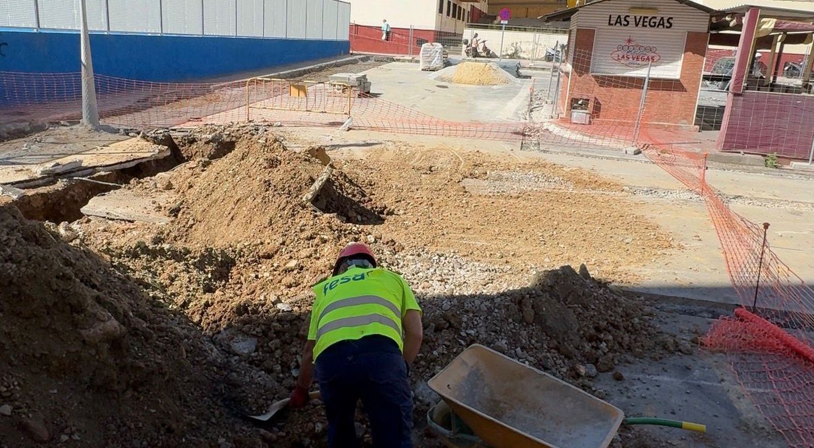 Las obras de rehabilitación de la Fase 2 del Polígono están previsto que concluyan en septiembre