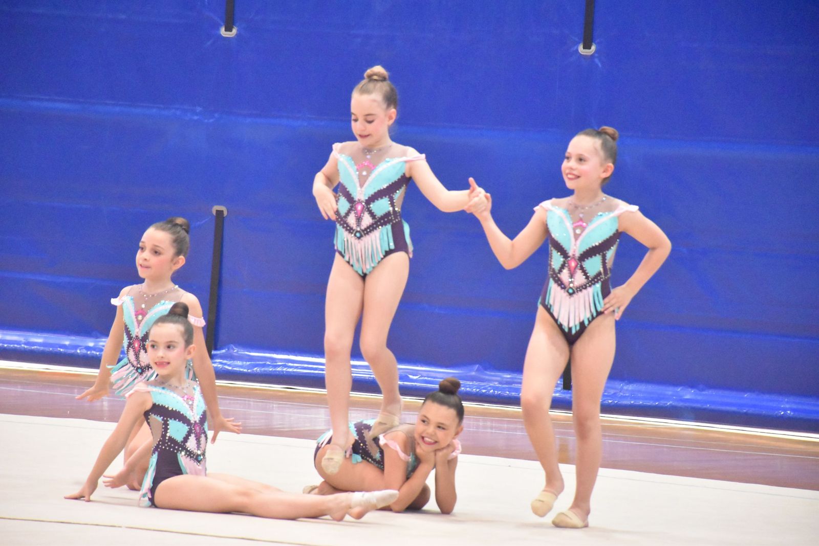 Exhibición de Gimnasia Rítmica