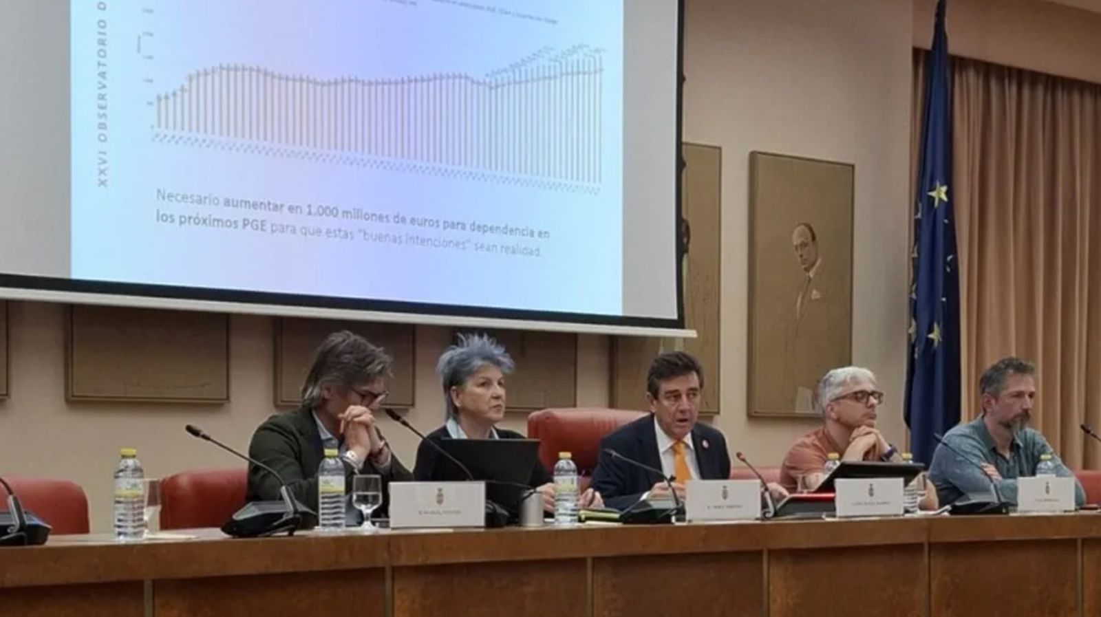 Acto de presentación del dictamen del Observatorio en el Congreso de los Diputados