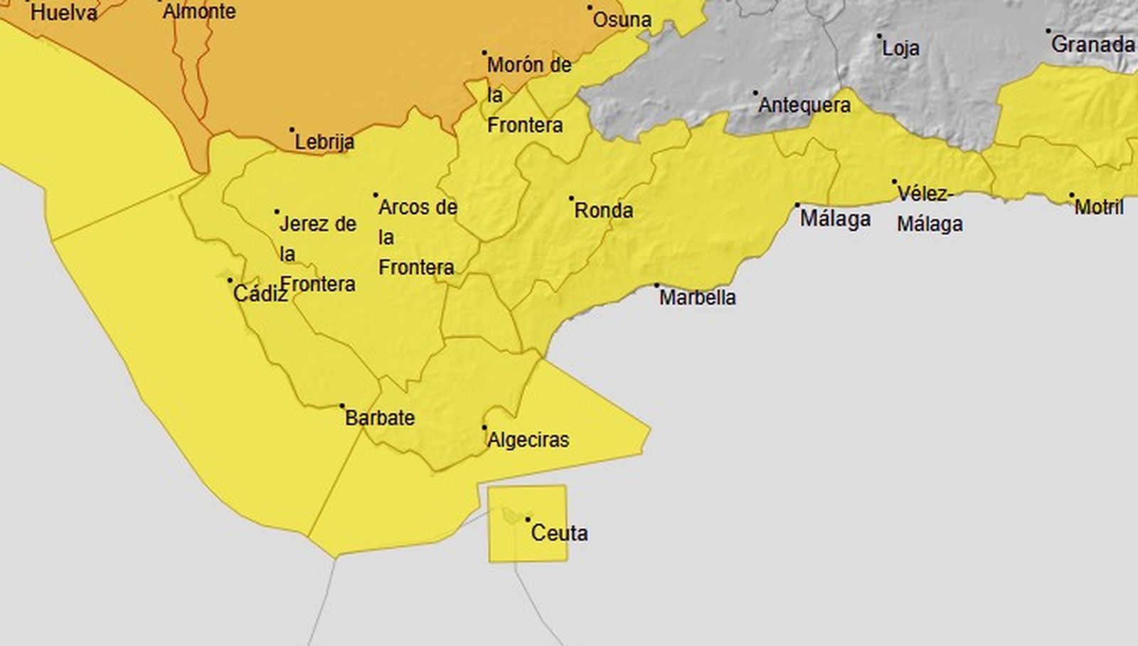 Se prevén rachas máximas de viento de hasta 70 kilómetros por hora, procedentes del suroeste, que podrían complicar la situación marítima en el entorno del Estrecho Se prevén rachas máximas de viento de hasta 70 kilómetros por hora, procedentes del suroeste, que podrían complicar la situación marítima en el entorno del Estrecho
