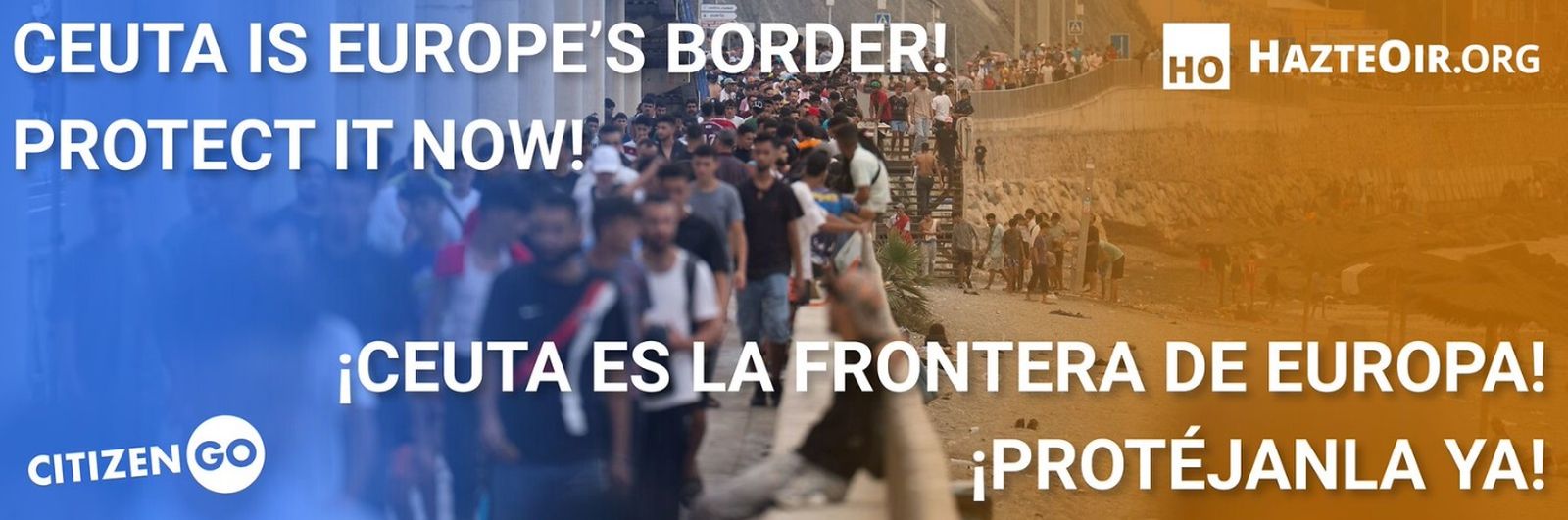 Cartel de la iniciativa de HazteOír y CitizenGO
