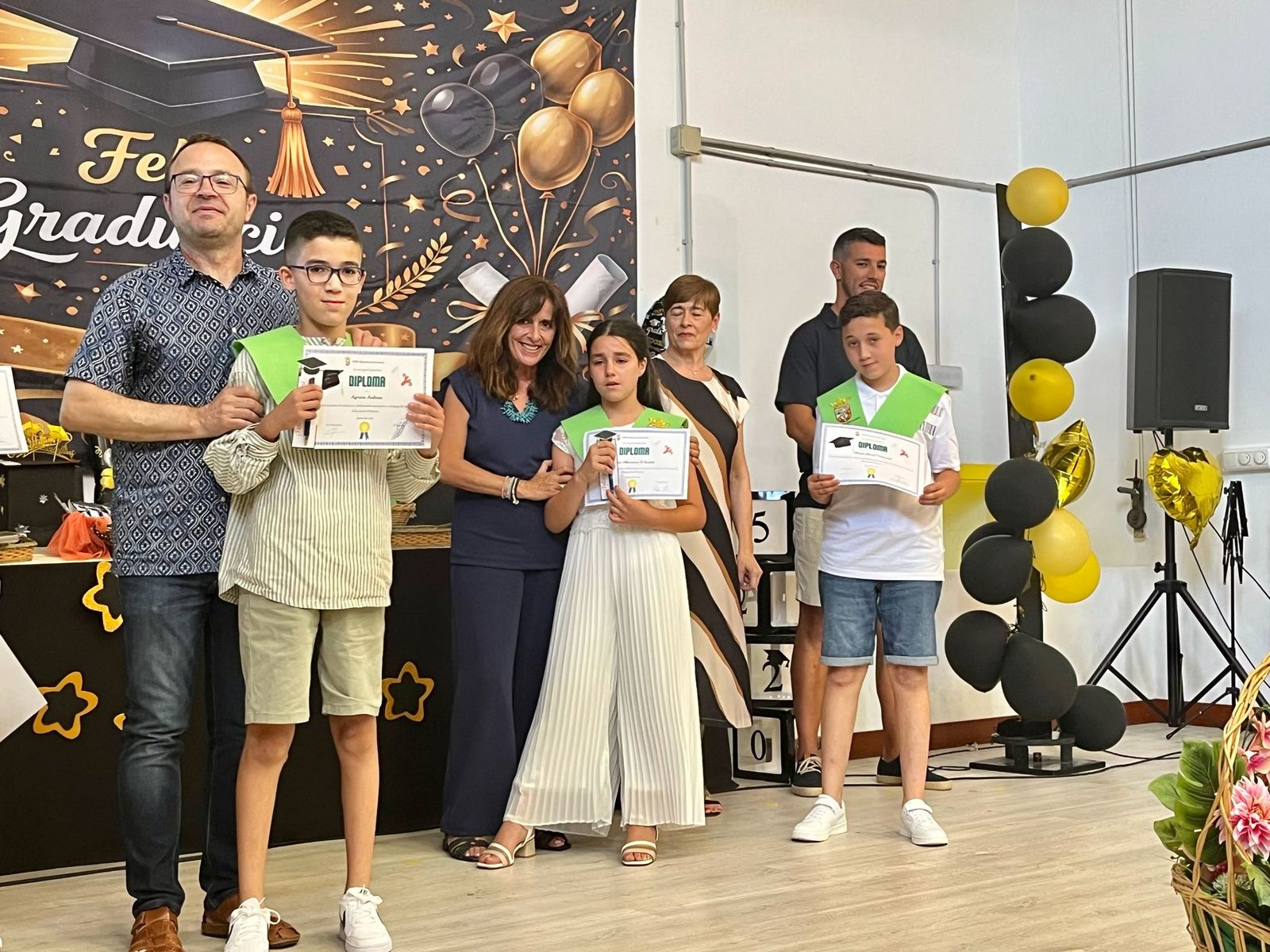 Graduación en el CEIP José Acosta