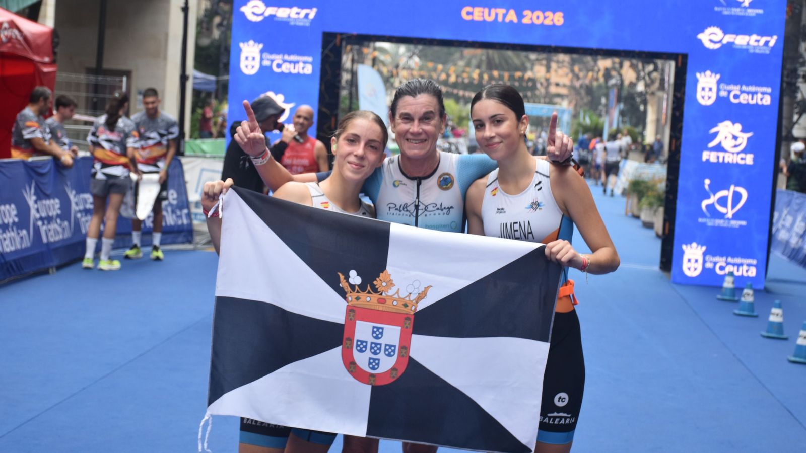 Tres primeras clasificadas femeninas