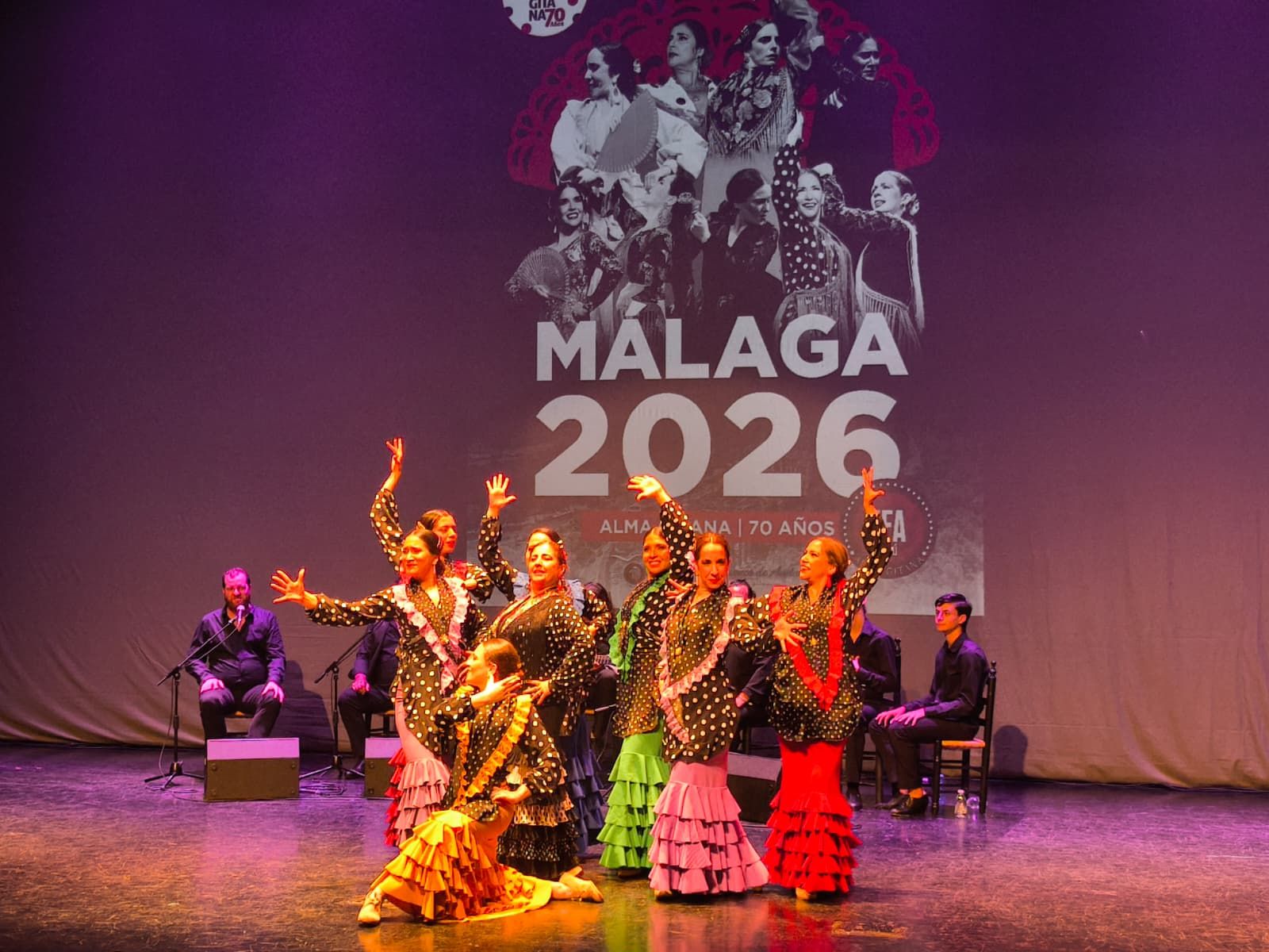 El talento ceutí del Instituto Flamenco LSMS brilla en el Seminario Internacional de Flamenco de Málaga