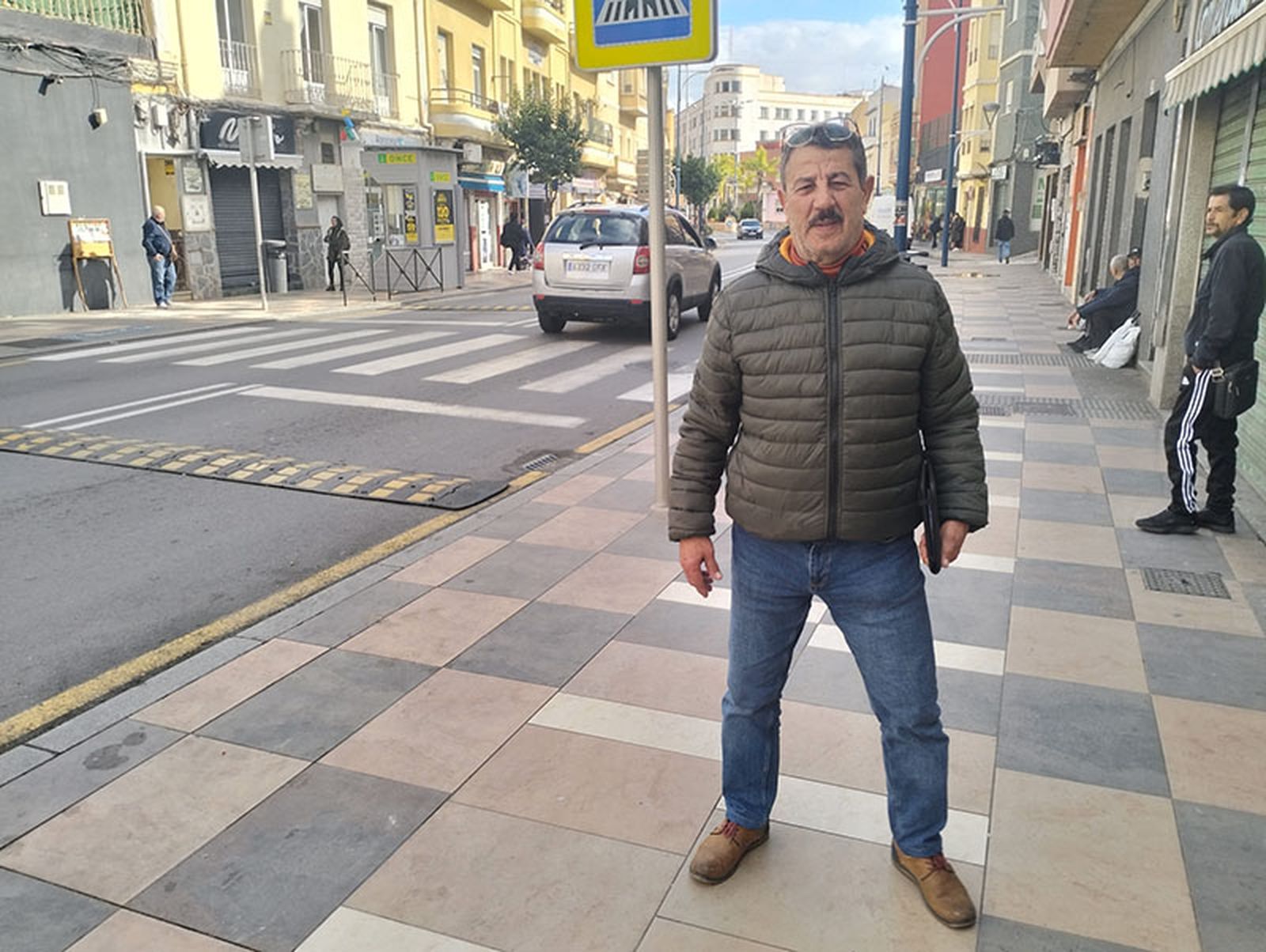 El presidente de la asociación vecinal, Hamido Mohamed Selam/FOTO EL PUEBLO