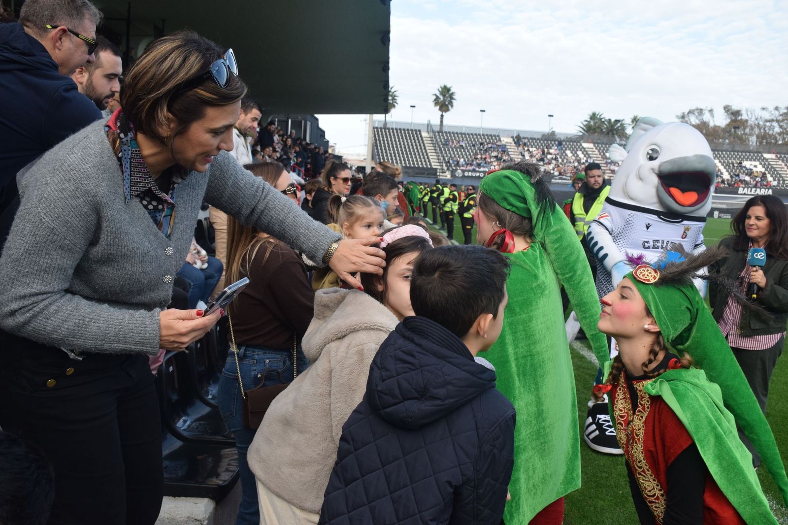 Así se vivió en el Murube la esperada llegada de los Reyes Magos