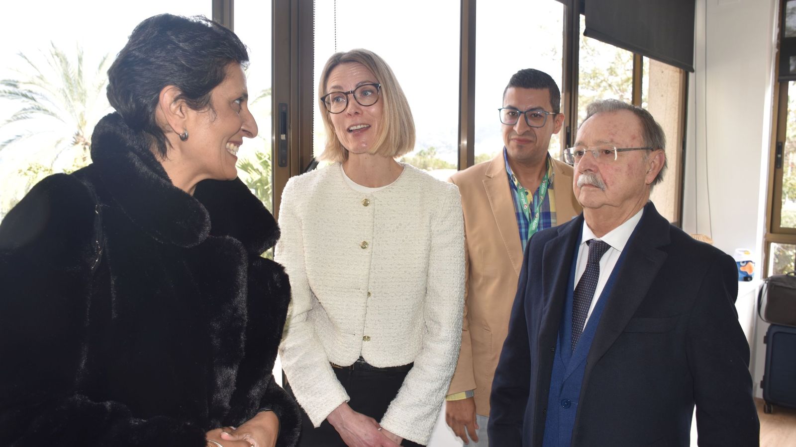 Acto de inauguración de la sede de PAF