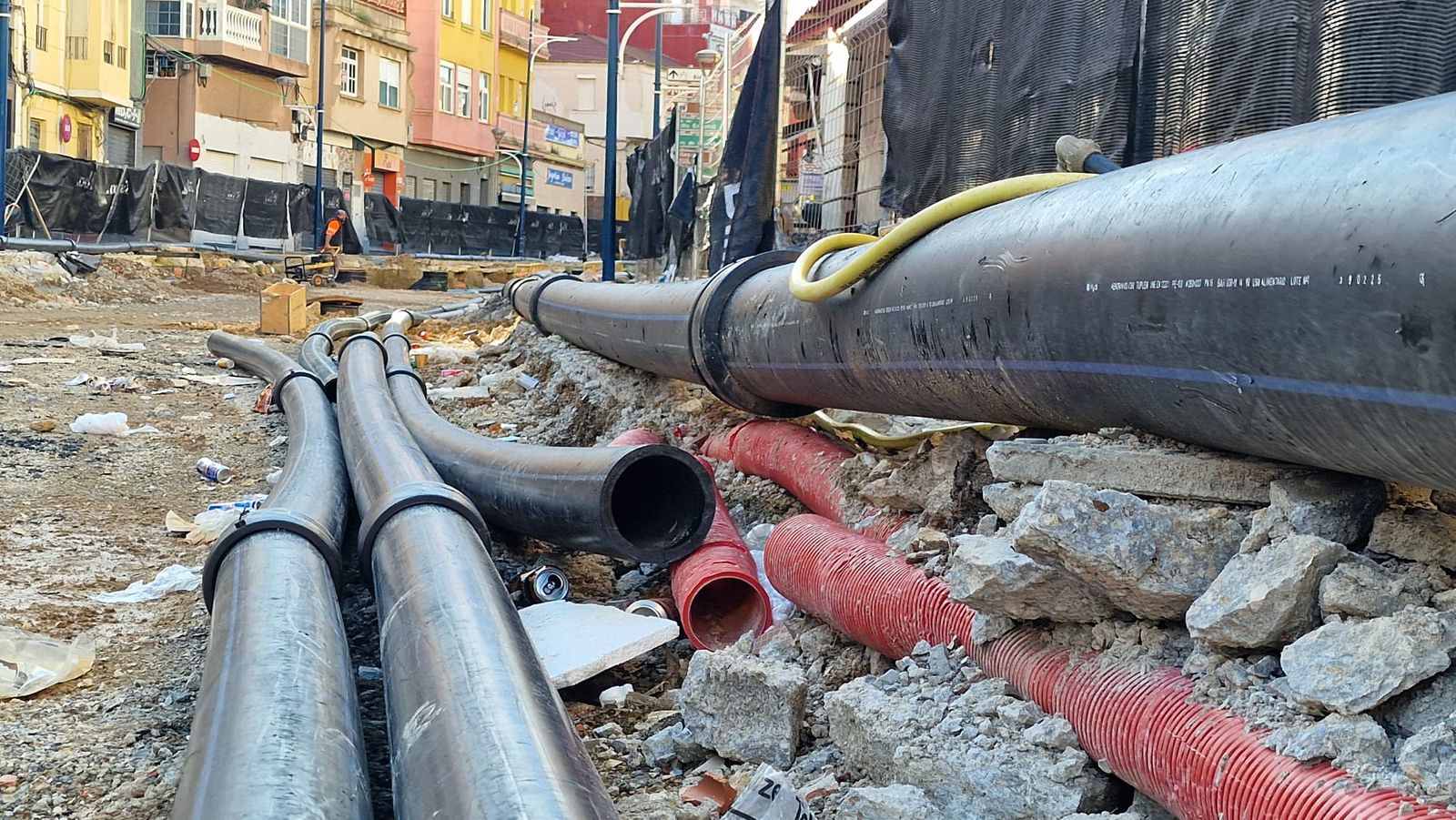 Las obras de Hadú en una foto de archivo