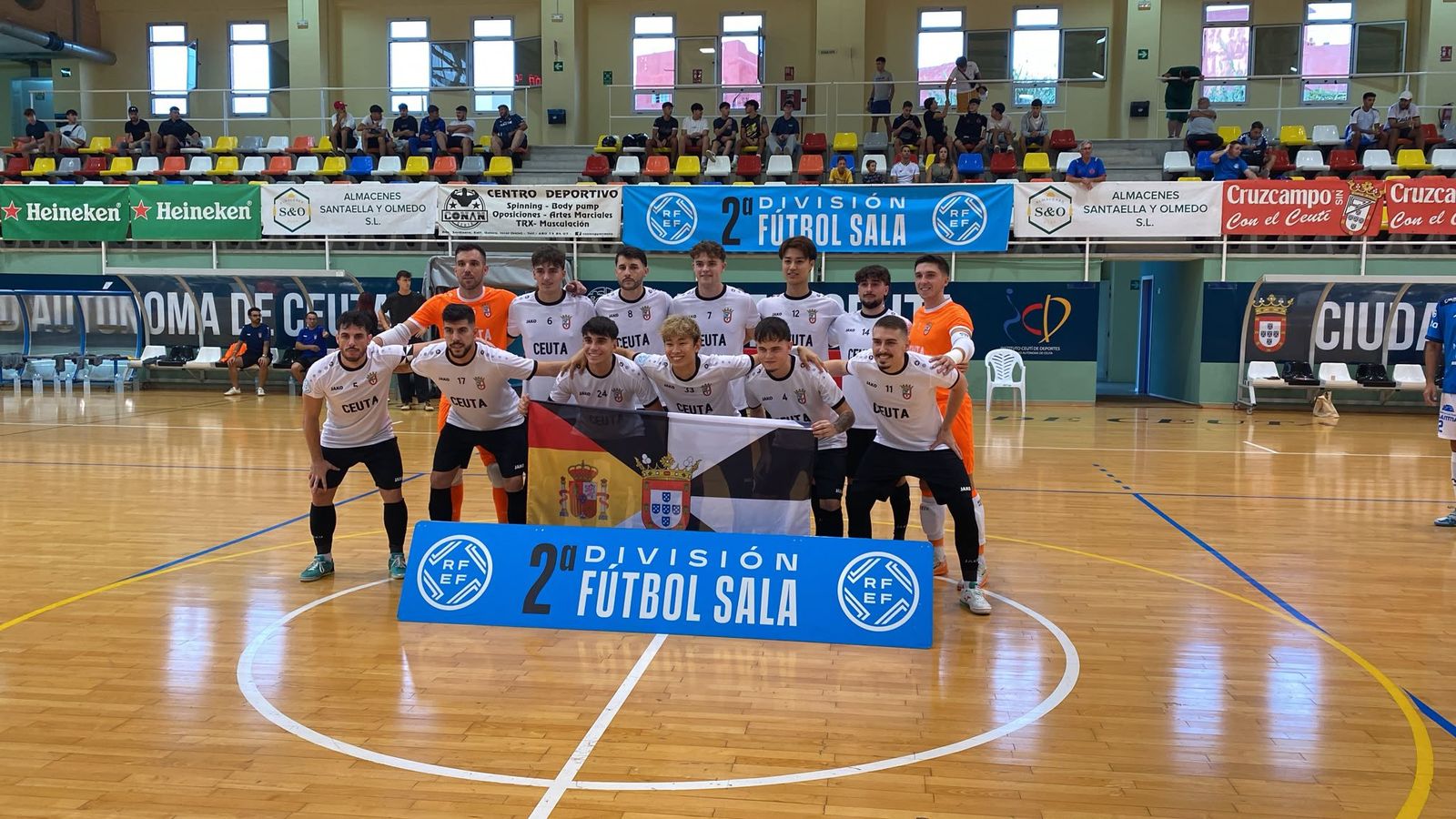 Victoria de la UA Ceutí ante el Xerez Futsal