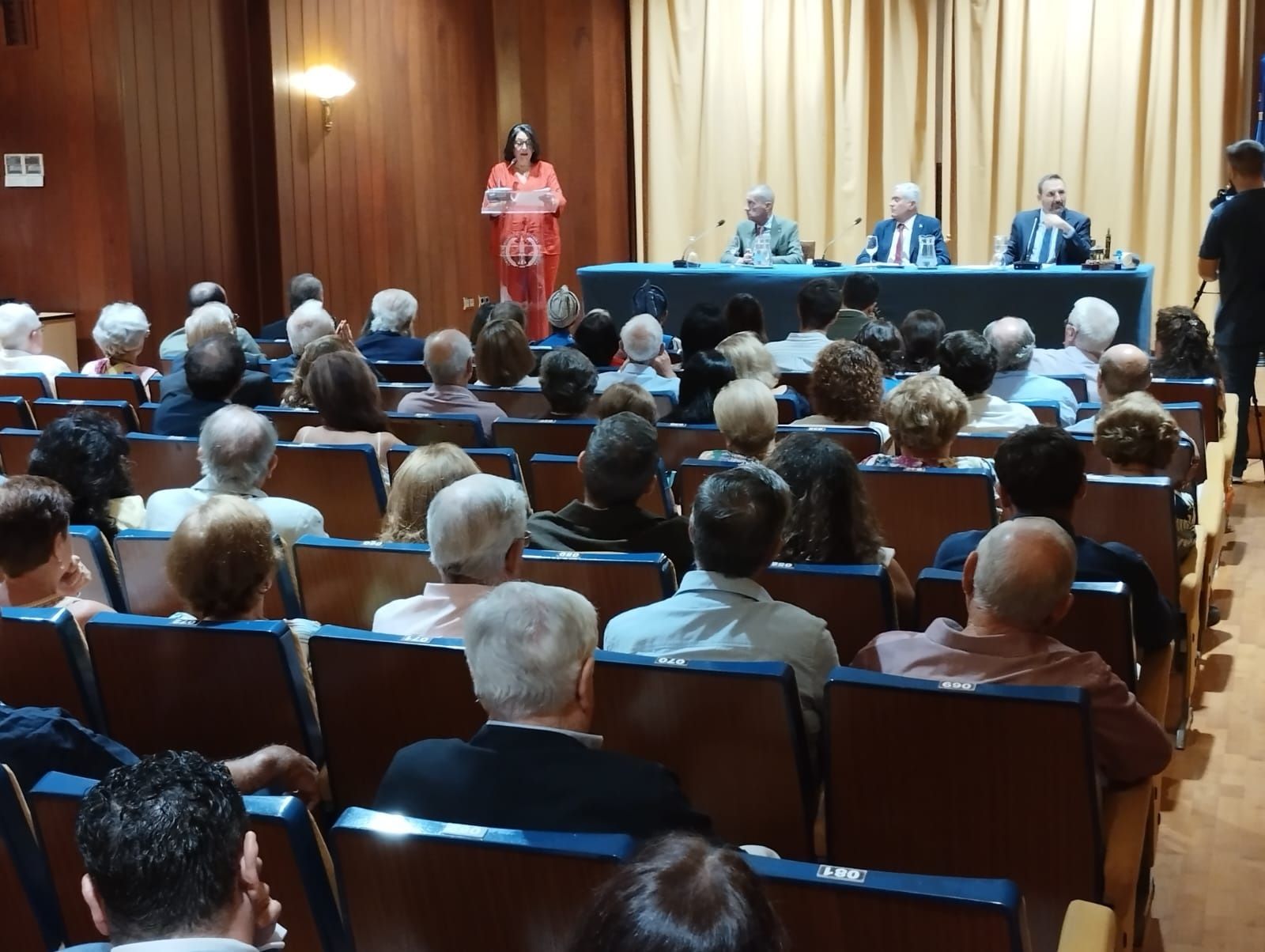 Un momento del acto celebrado ayer