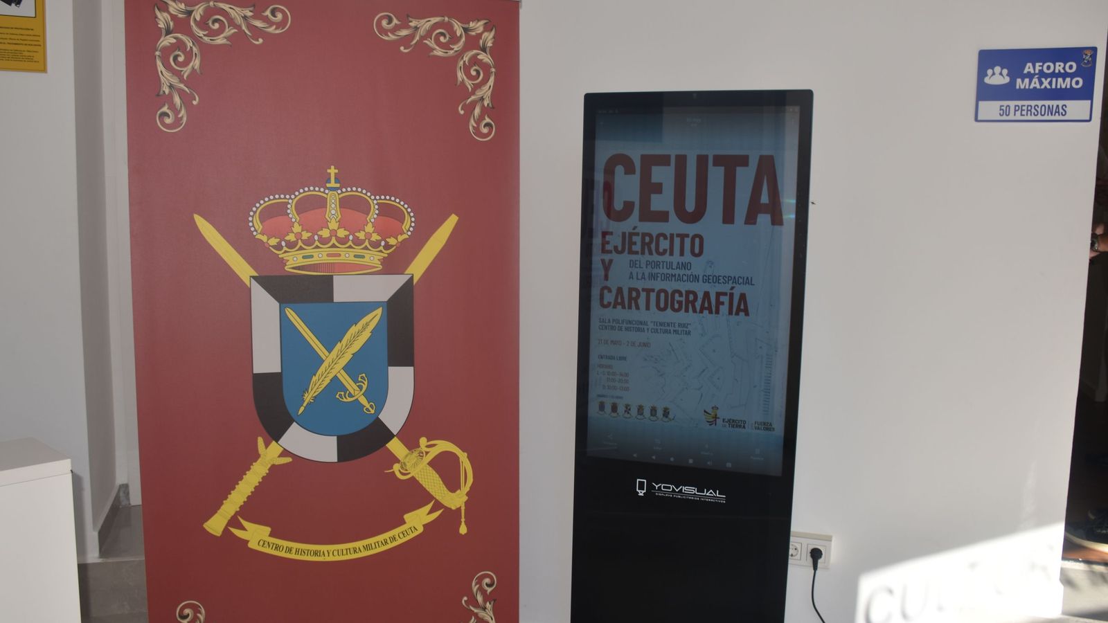 Ejército y Cartografía, la exposición