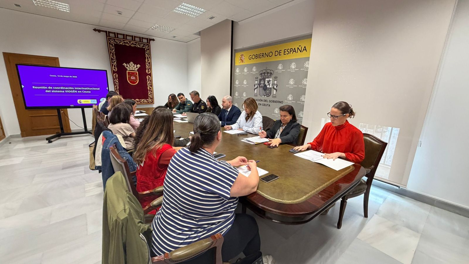 Imagen de la reunión de este martes.