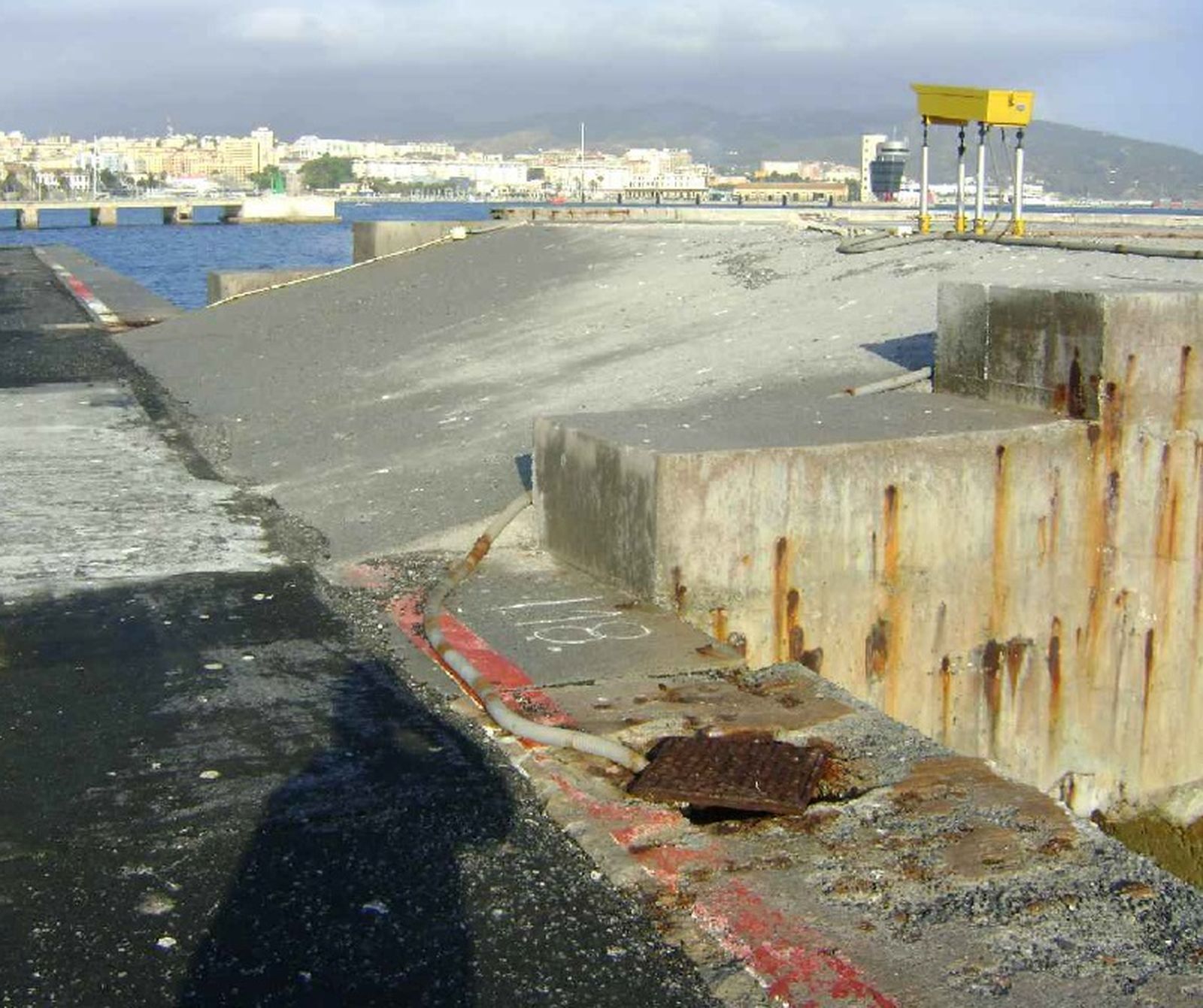 Aena impulsa una reforma integral del helipuerto de Ceuta con una inversión de casi 4 millones