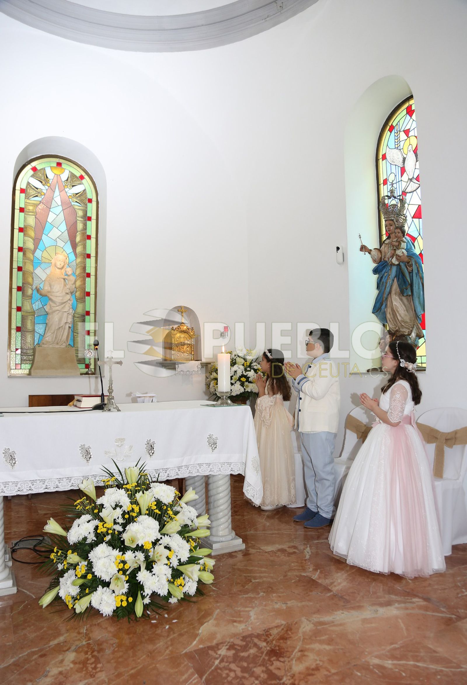 Comuniones en la Parroquia de Nuestra Señora del Valle