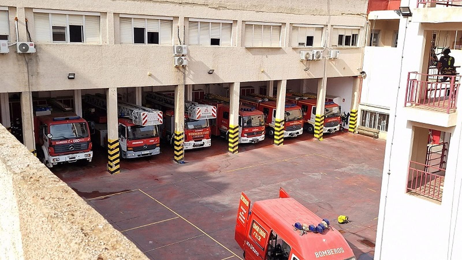 Instalaciones del Parque de Bomberos/EL PUEBLO