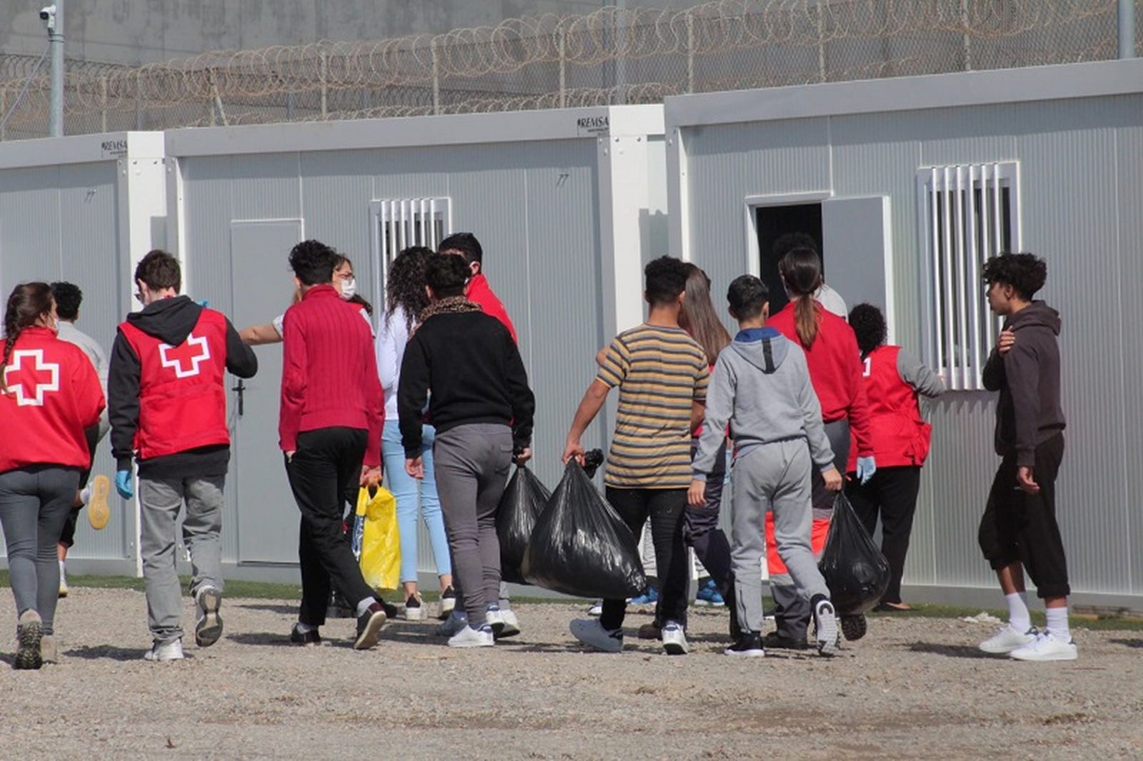 Menores migrantes en Ceuta. / FOTO EL PUEBLO