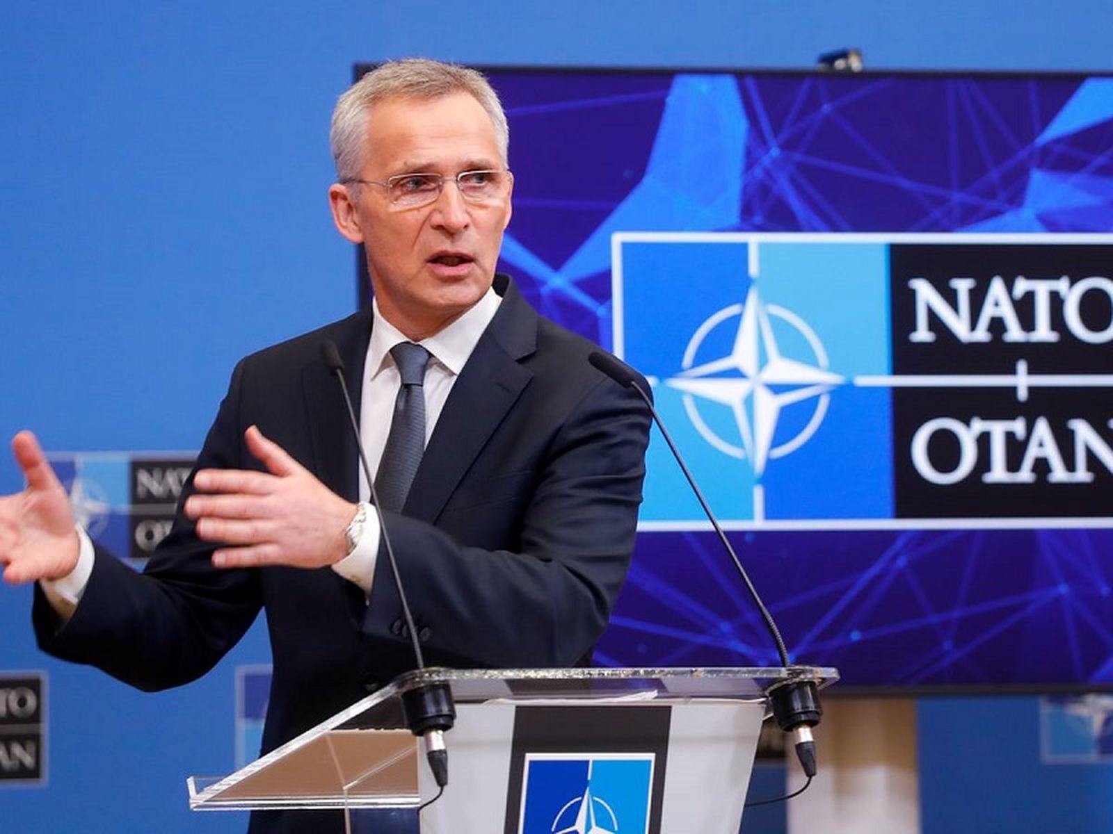 El secretario general de la OTAN, Jens Stoltenberg / STEPHANIE LECOCQ (EFE)