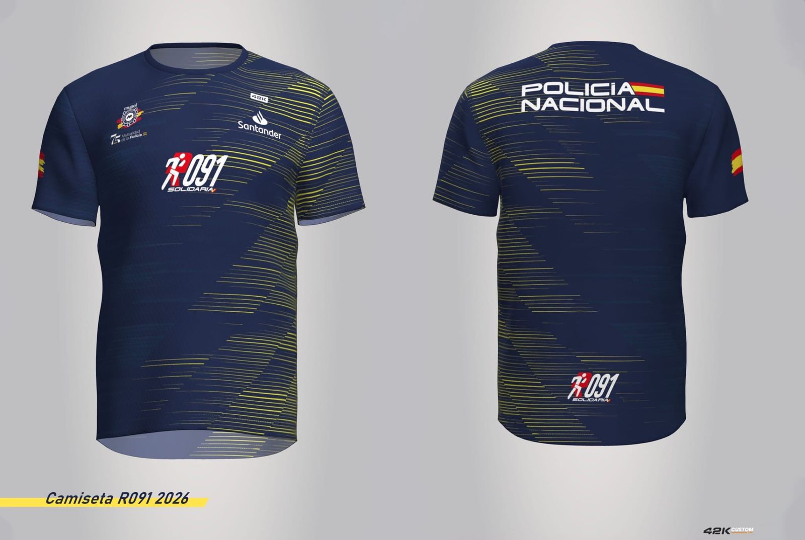 Camiseta de la Ruta Solidaria.