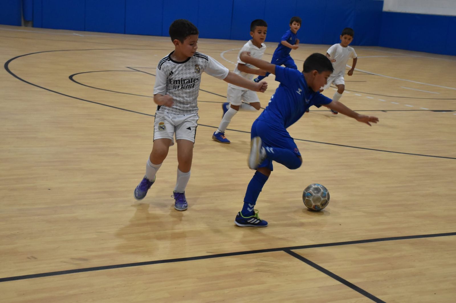 Cuatro partidos de la Liga de Prebenjamines se disputan en 'Santa Amelia'