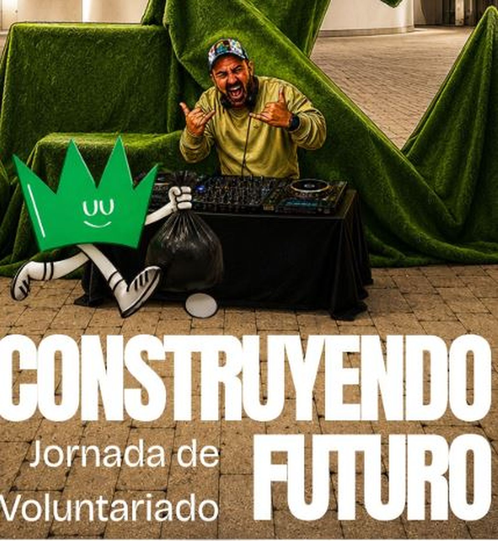 Detalle del cartel anunciador del evento