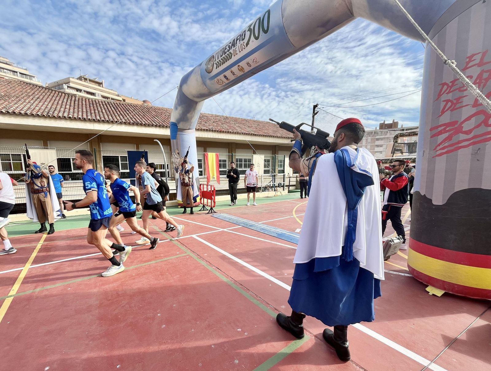 El ‘Desafío de los 300’ convierte Ceuta en una fiesta escolar de esfuerzo, compañerismo y superación