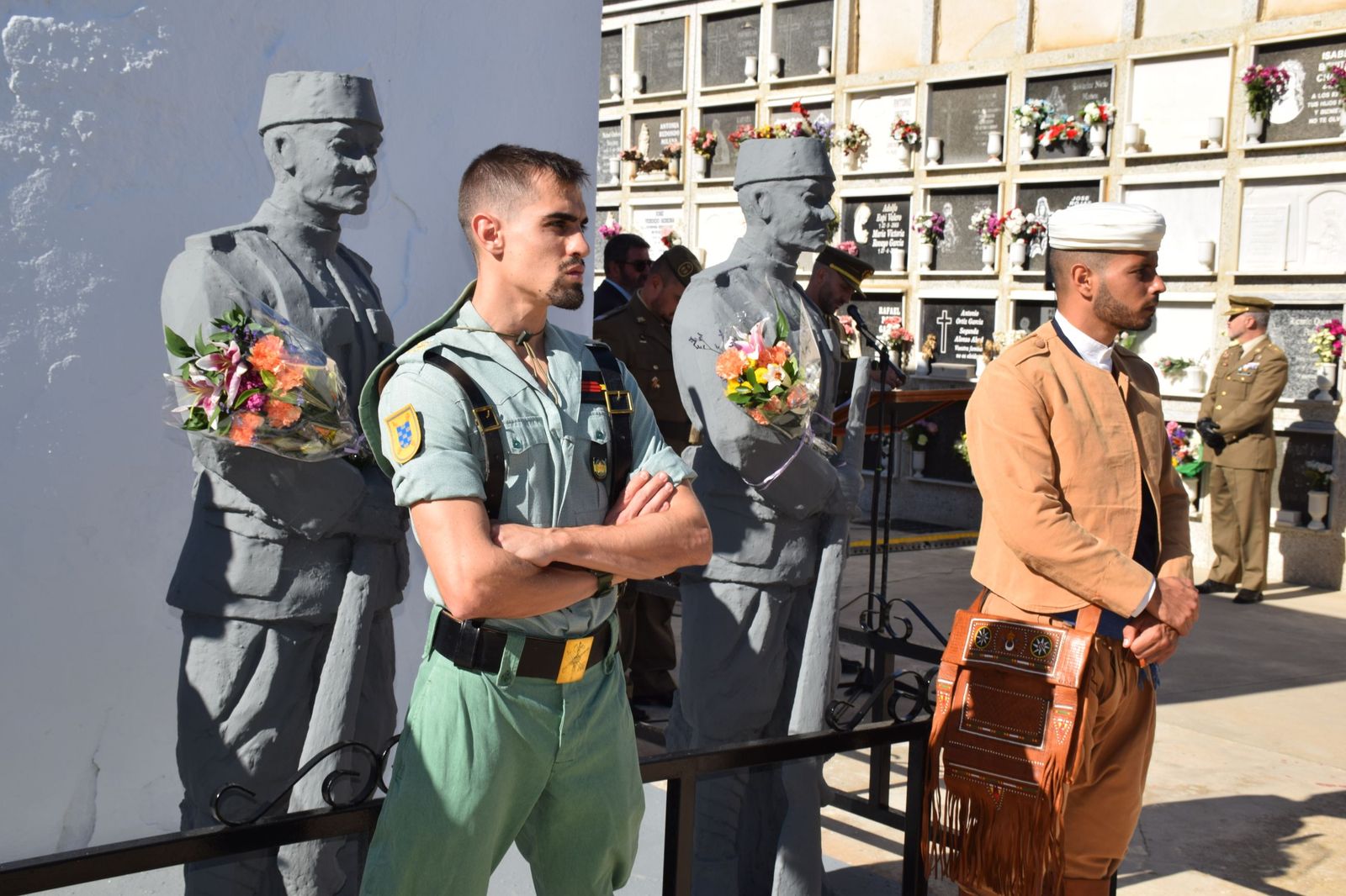Así ha sido el homenaje a los militares fallecidos