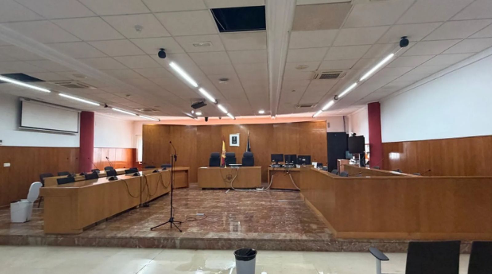Sala de juicio oral.