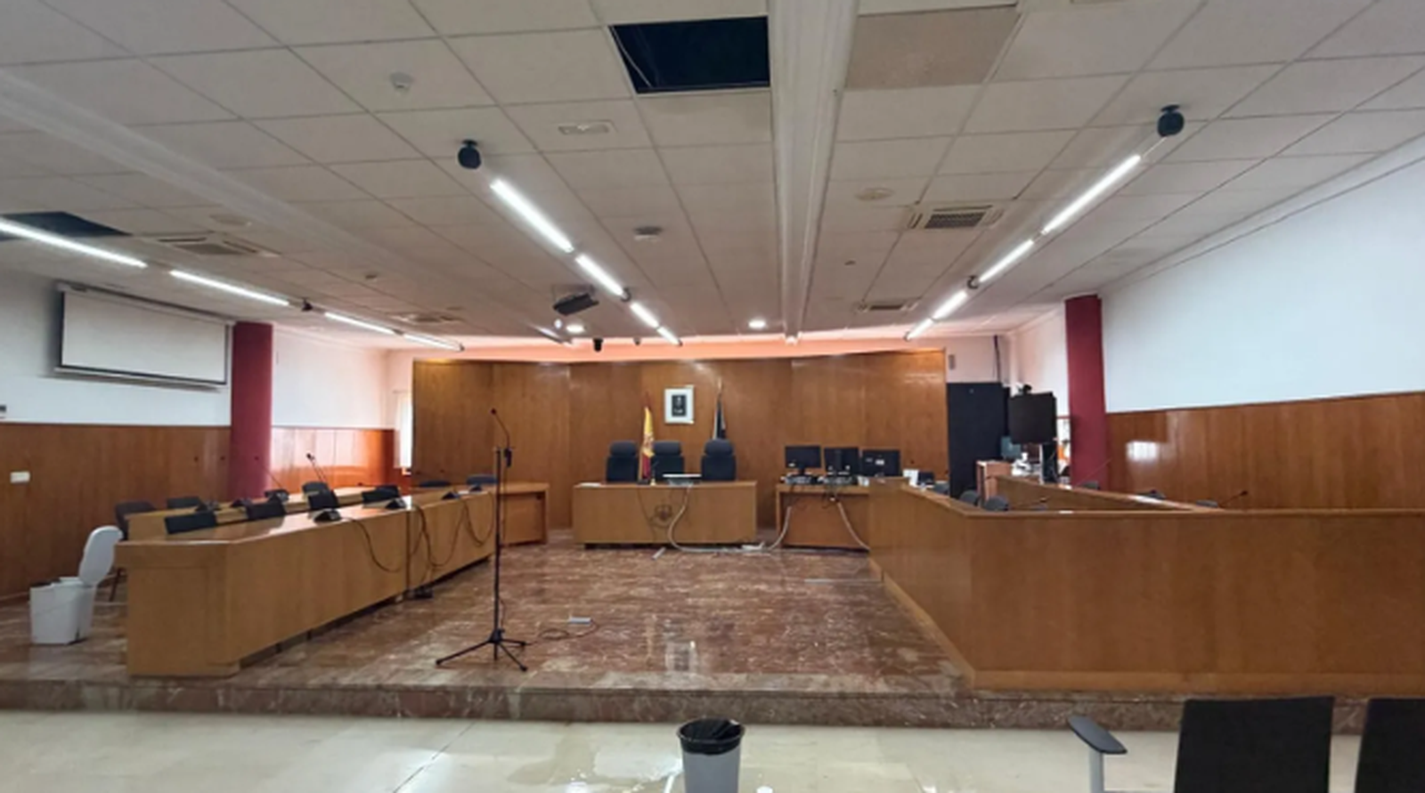Sala de juicio oral.