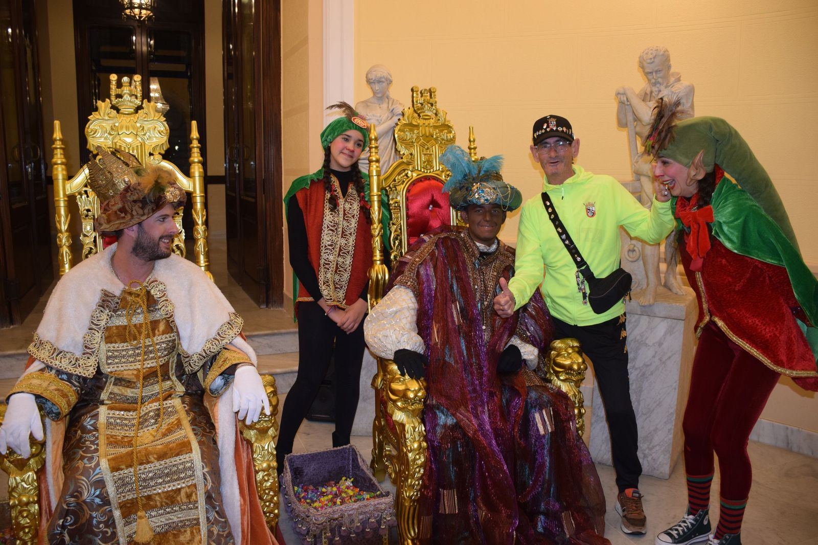 Los emisarios reales llegan a Ceuta para recoger los deseos antes de Reyes