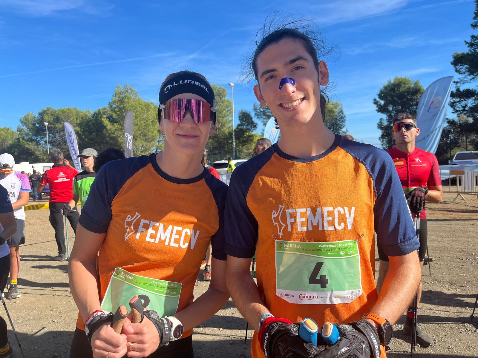 Ceuta acoge el Campeonato de España de Marcha Nórdica