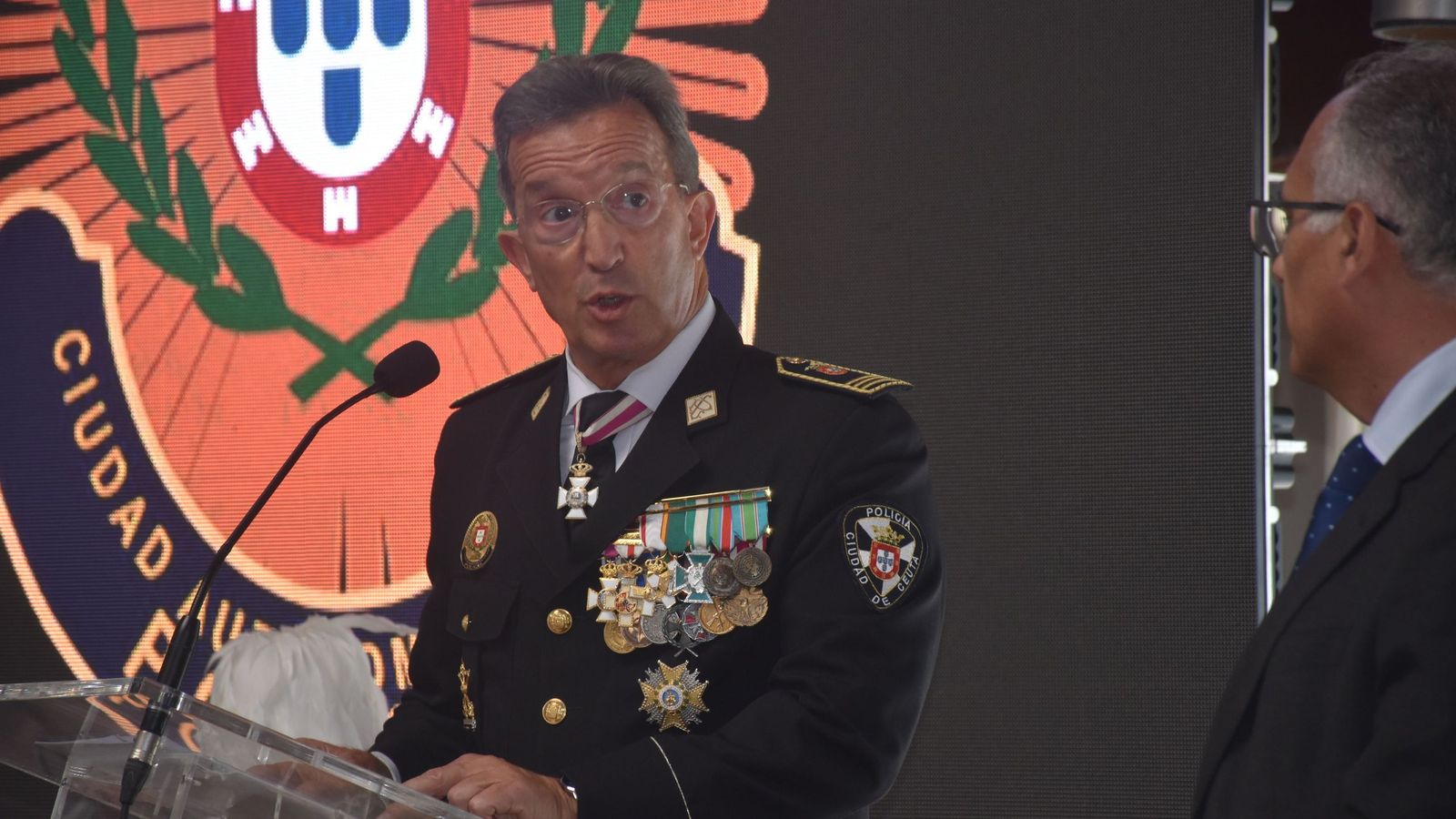 Sebastián Vega durante su intervención