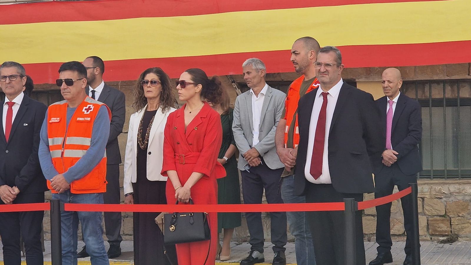 Asistentes al acto este martes en la Comandancia