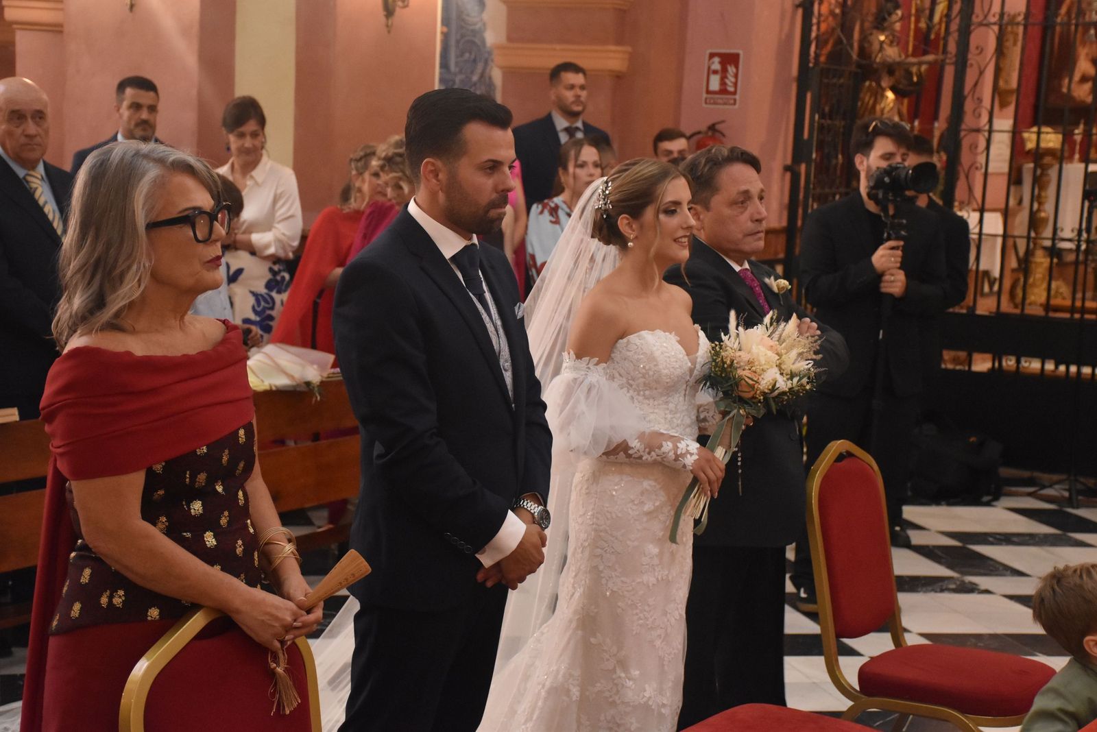Dani y Noelia, un "sí, quiero" para toda la vida en la Iglesia de los Remedios