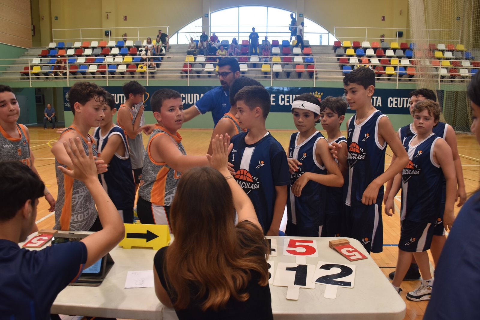 Finales de la liga de Minibasket