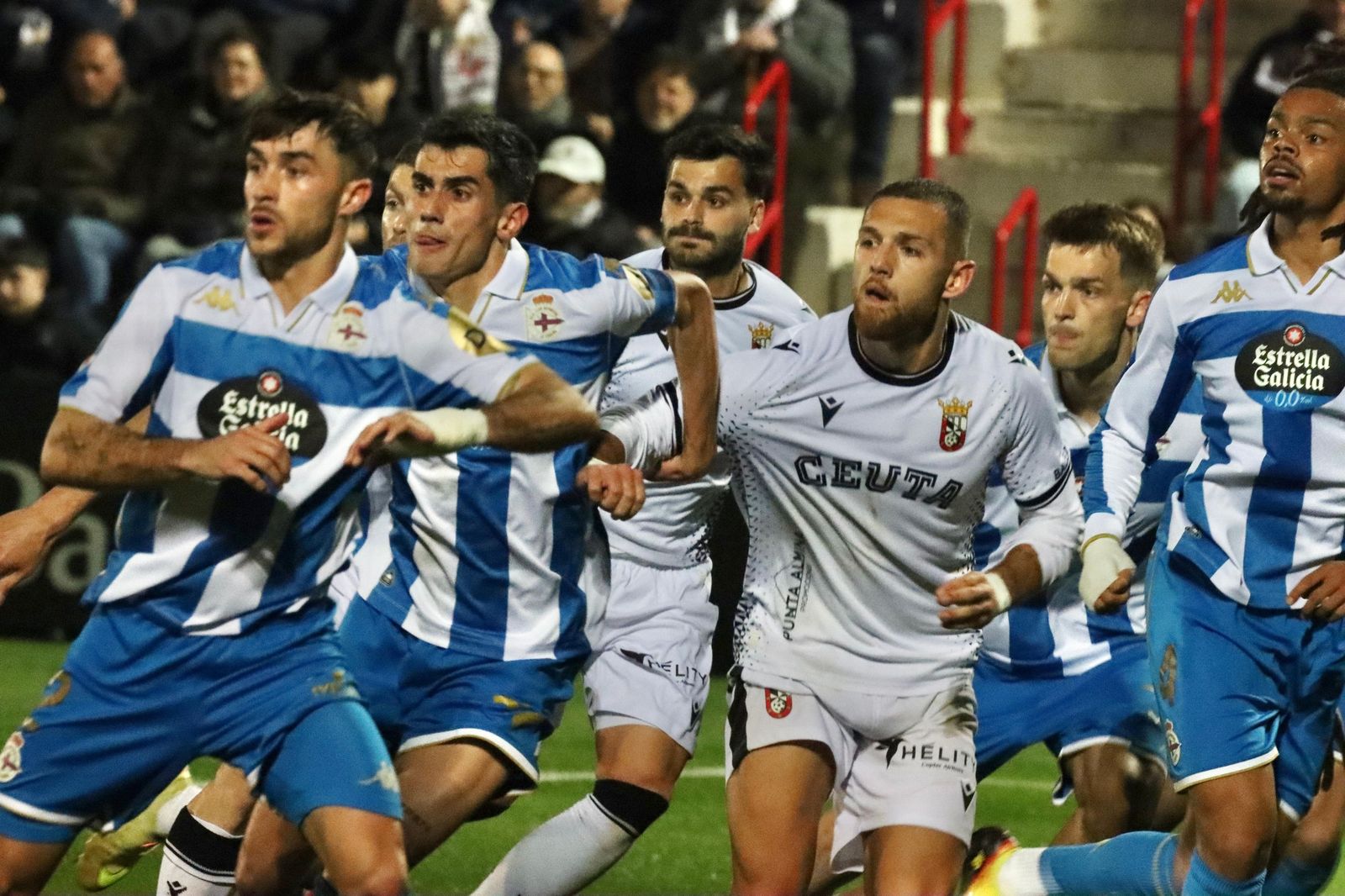 La AD Ceuta perdió frente al Deportivo