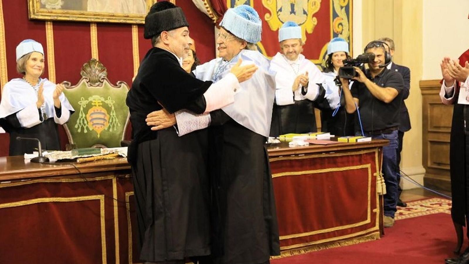 Investidura del Catedrático. / FOTO CEDIDA
